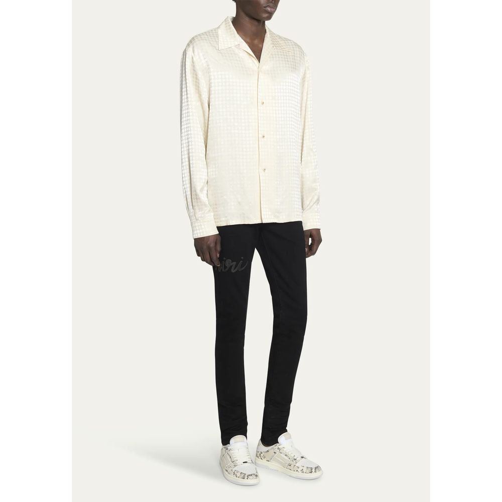Camisa de viscose branca Amiri
