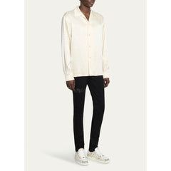 Camisa de viscose branca Amiri