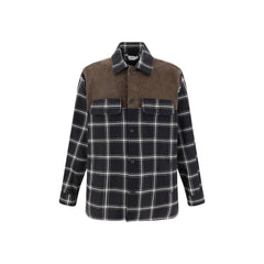 Camisa xadrez Alexander McQueen