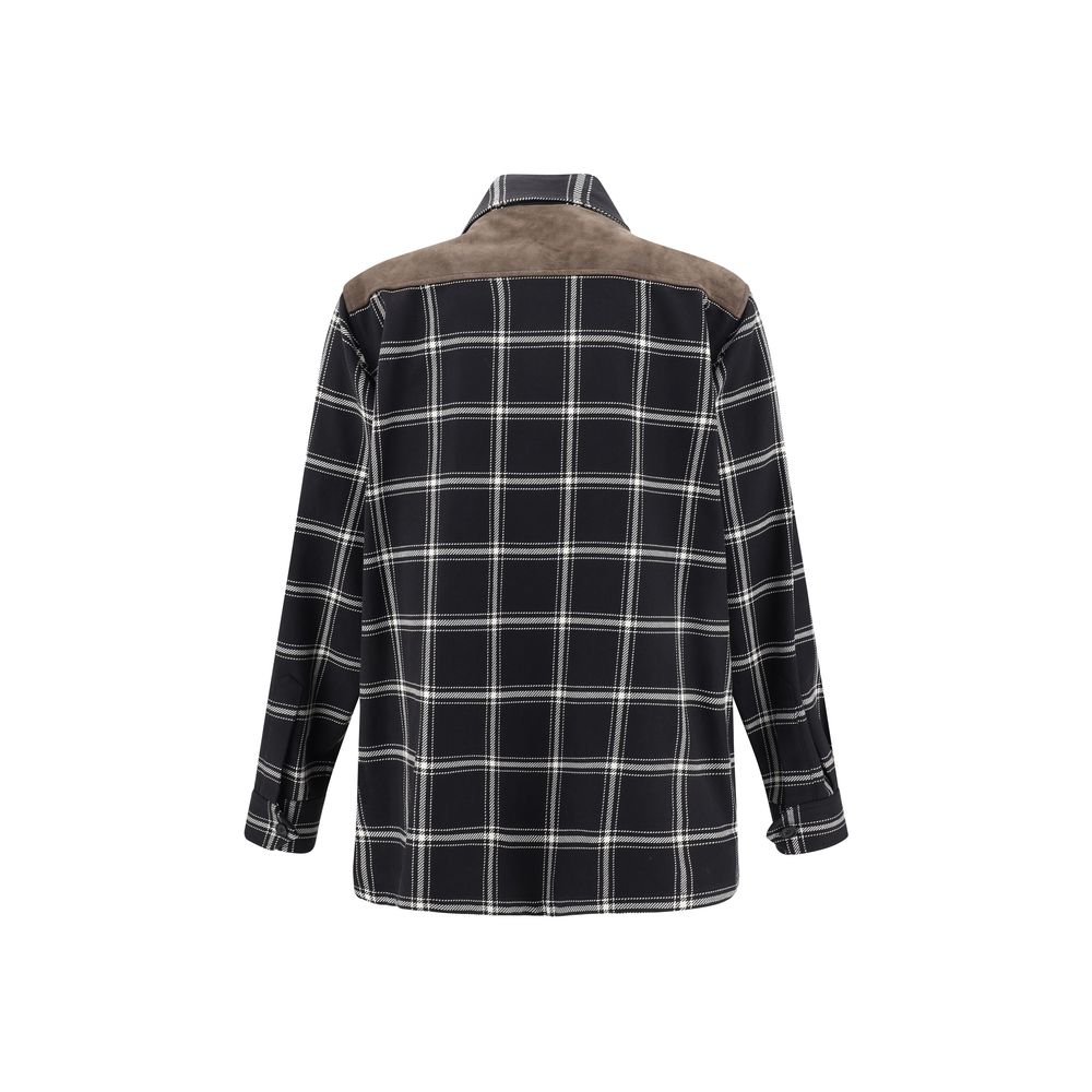 Camisa xadrez Alexander McQueen