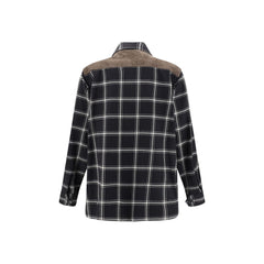 Camisa xadrez Alexander McQueen