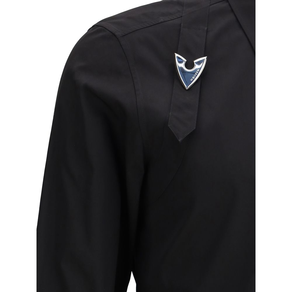 Camisa Alexander McQueen com fivela