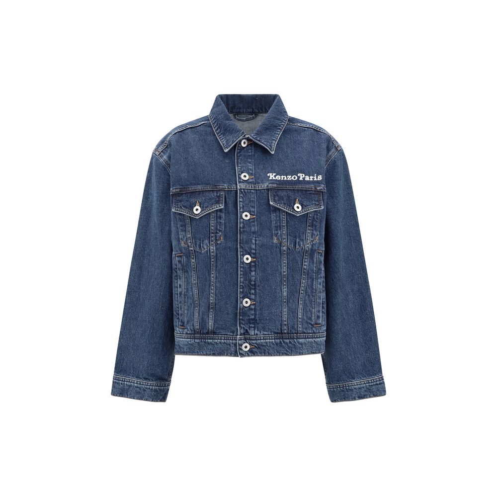 Jaqueta jeans Kenzo Maxi estampada