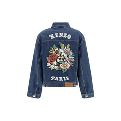 Jaqueta jeans Kenzo Maxi estampada