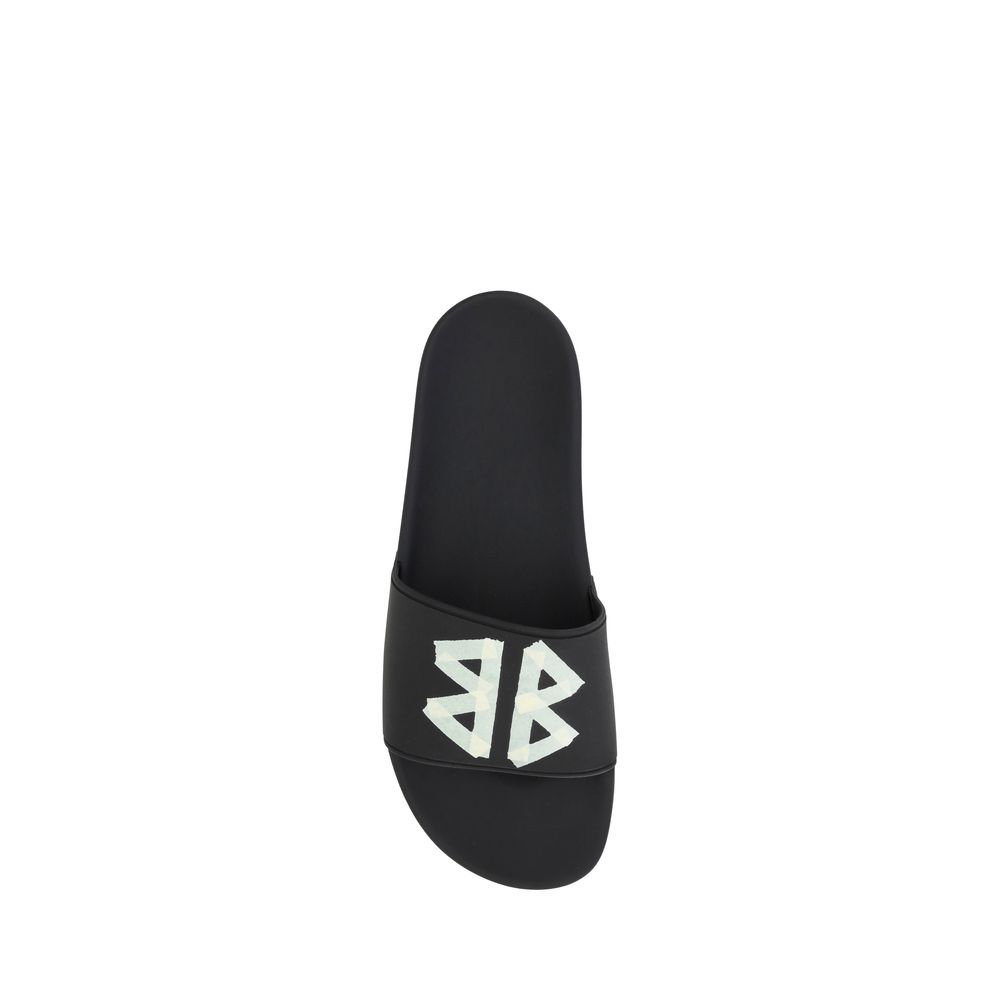 Chinelos de borracha Balenciaga