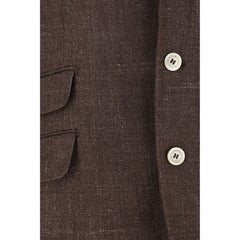 Jaqueta Blazer de Linho Brunello Cucinelli