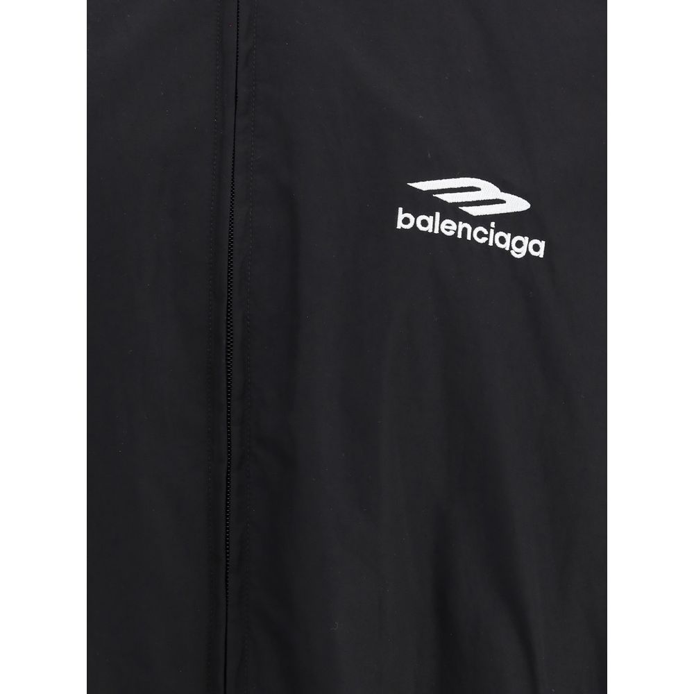 Jaqueta Balenciaga com forro de pele sintética