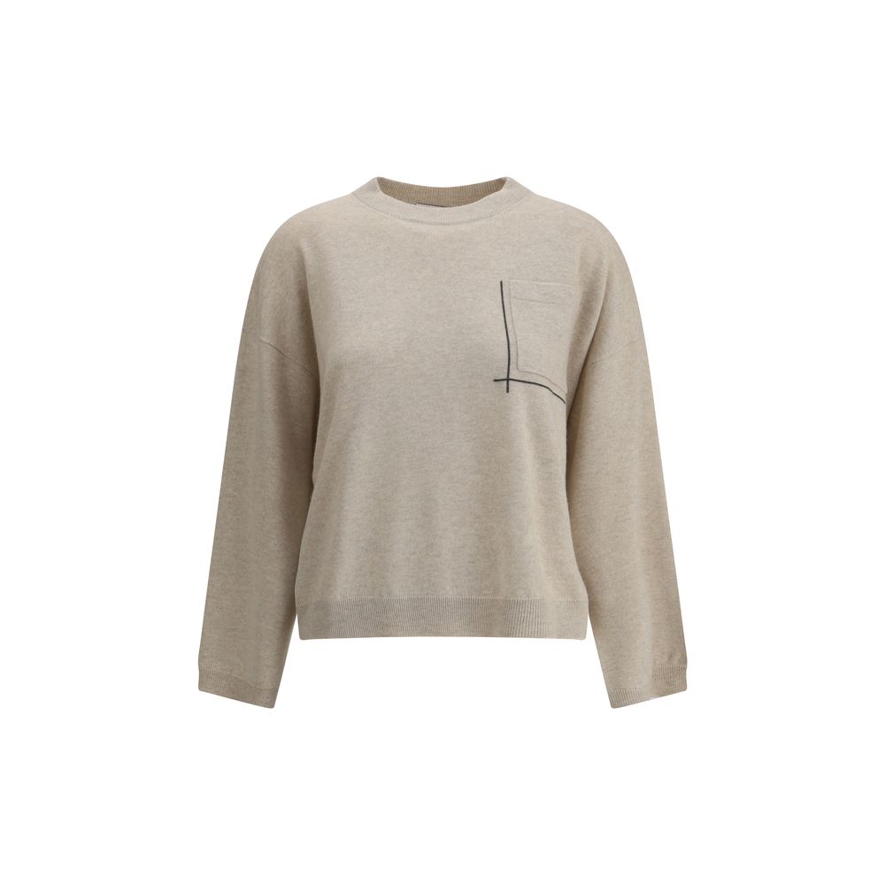 Blusa oversized Brunello Cucinelli