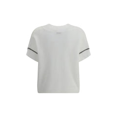 Blusa de manga curta Brunello Cucinelli