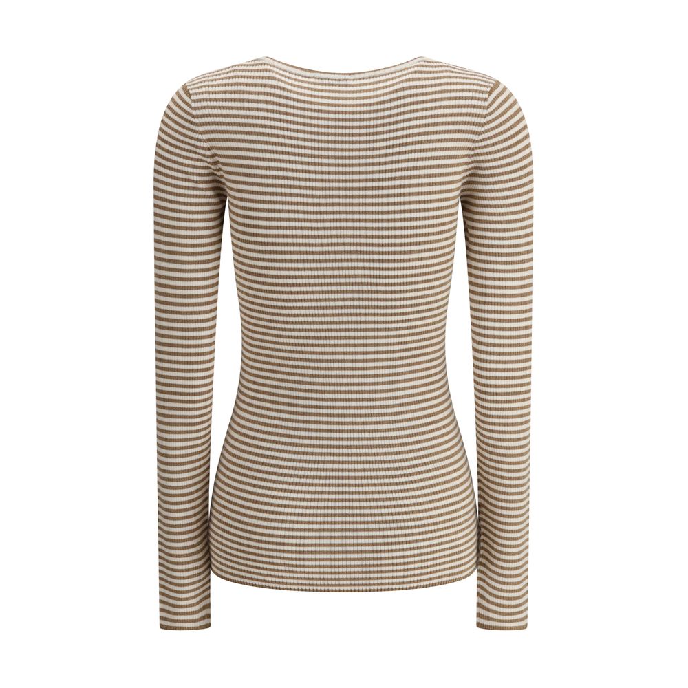 Camisa de manga comprida Brunello Cucinelli Cashmere