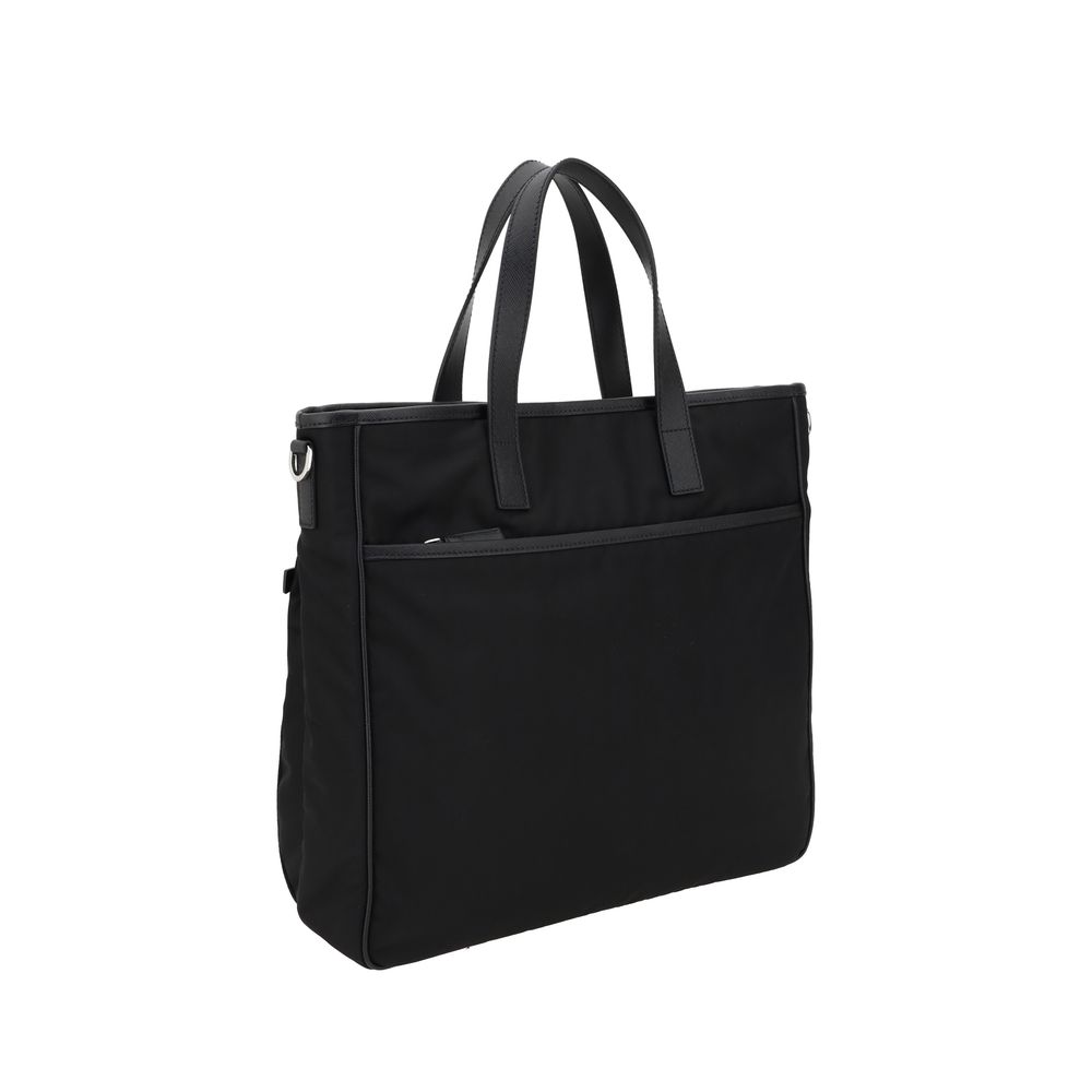 Bolsa tote com logotipo da Prada