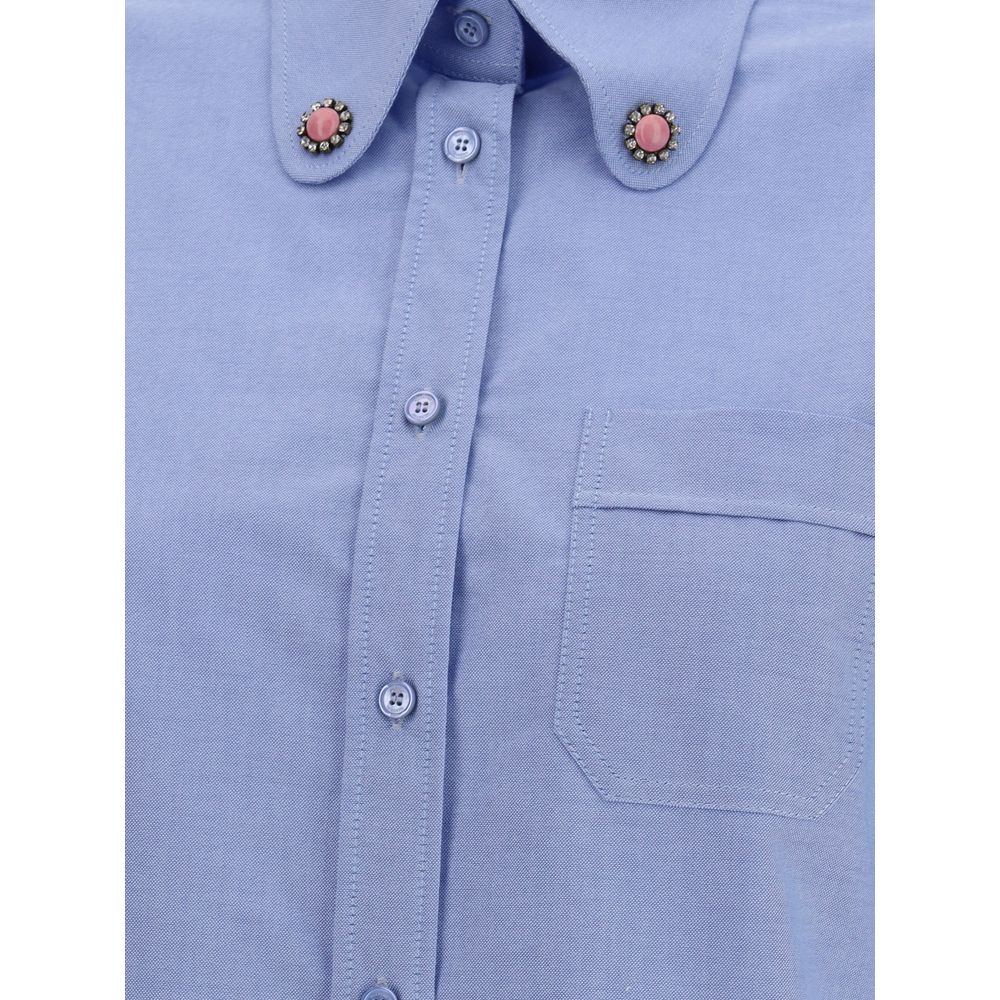 Camisa Valentino com detalhe em pedra