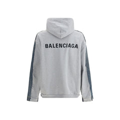Jaqueta jeans com painéis Balenciaga