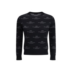 Suéter Balenciaga com logotipo completo