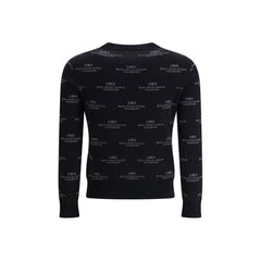 Suéter Balenciaga com logotipo completo