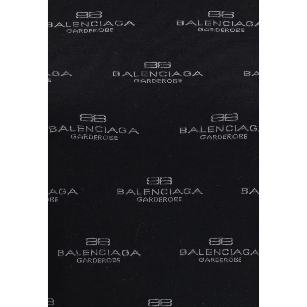 Suéter Balenciaga com logotipo completo