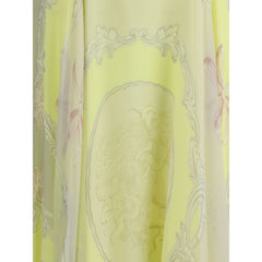Saia midi Medusa da Versace