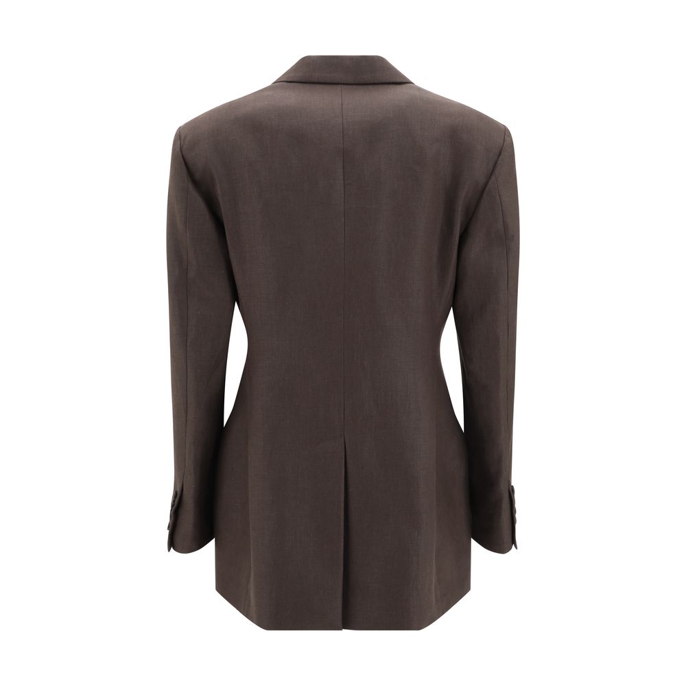 Jaqueta Blazer de Linho Brunello Cucinelli