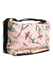 Bolsa Chanel Pink Cruise Collection Parfait Canvas Estampada