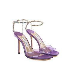 Sandália Raso Roxa Jimmy Choo
