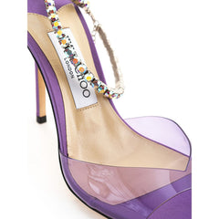 Sandália Raso Roxa Jimmy Choo