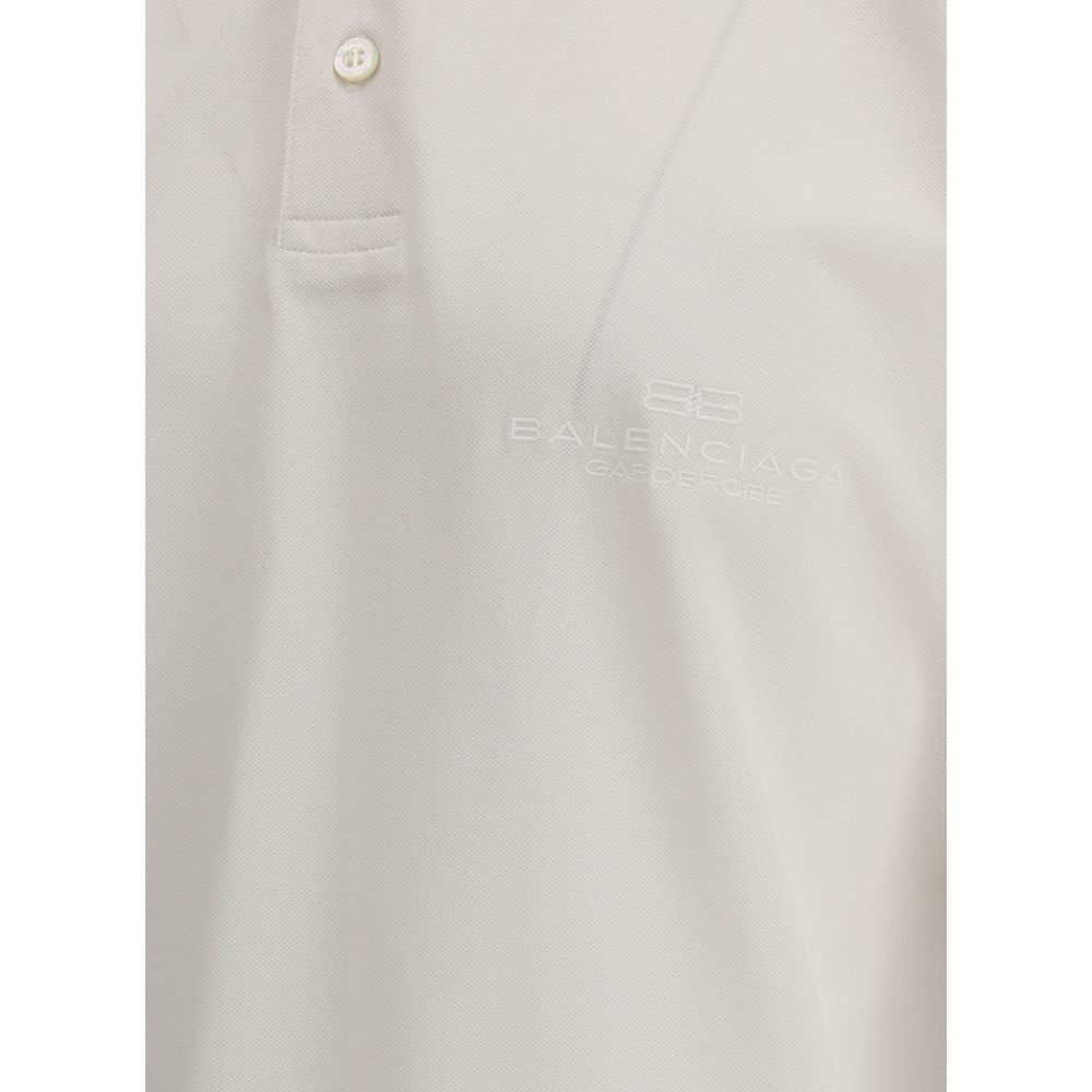 Camisa polo com logotipo da Balenciaga