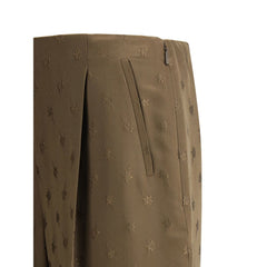 Calças de seda Fendi
