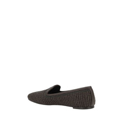 Brunello Cucinelli Mocassins de ráfia