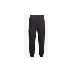Calça de corrida masculina Stone Island preta de algodão