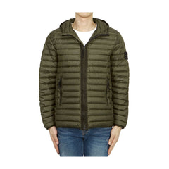 Jaqueta de Nylon Verde Stone Island