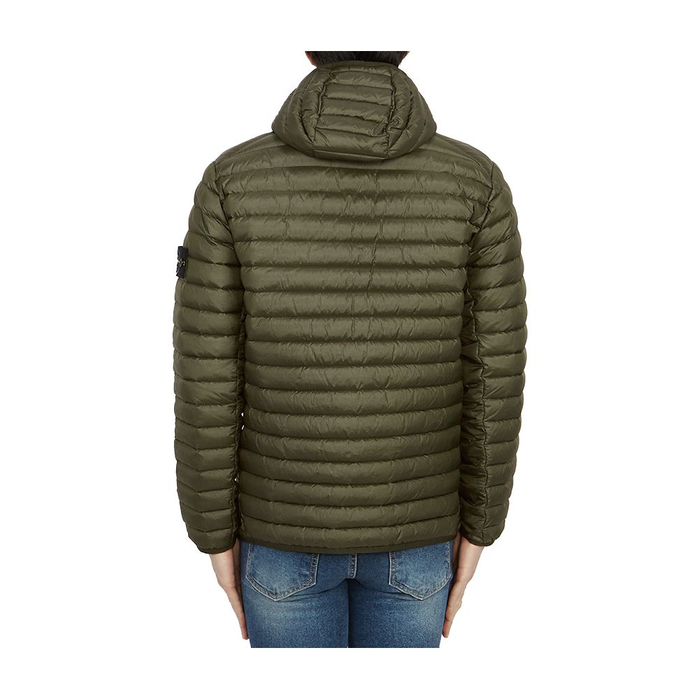 Jaqueta de Nylon Verde Stone Island