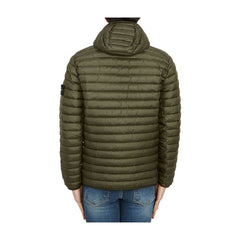 Jaqueta de Nylon Verde Stone Island
