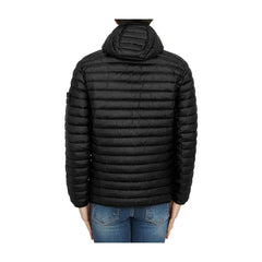 Jaqueta de Nylon Preta Stone Island