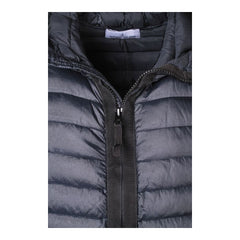 Jaqueta de Nylon Azul Stone Island