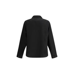 Camisa Prada de linho preta
