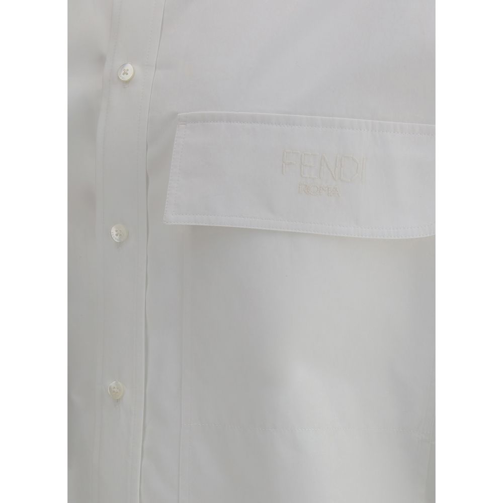 Camisa Fendi com bolsos grandes