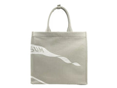 Bolsa tote de lona Burberry EKD com porta-moedas bege