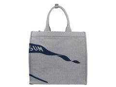 Bolsa tote de lona Burberry EKD azul marinho com porta-moedas