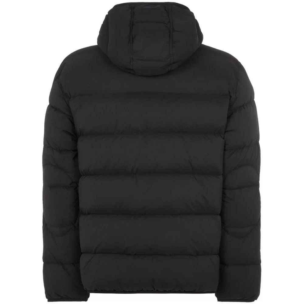 Jaqueta de Nylon Preta Stone Island
