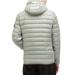 Jaqueta de Nylon Cinza Stone Island