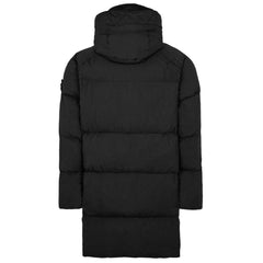 Jaqueta de Nylon Preta Stone Island