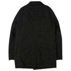 Jaqueta de poliéster preta Stone Island