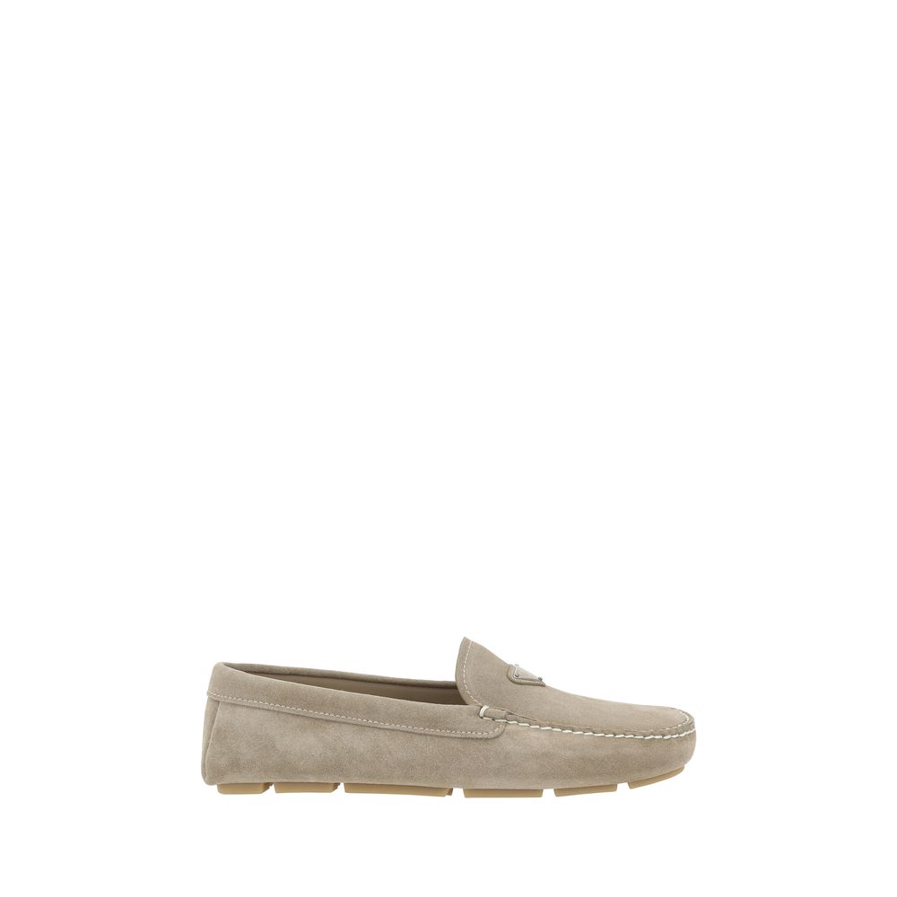 Mocassins de camurça Prada