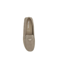 Mocassins de camurça Prada