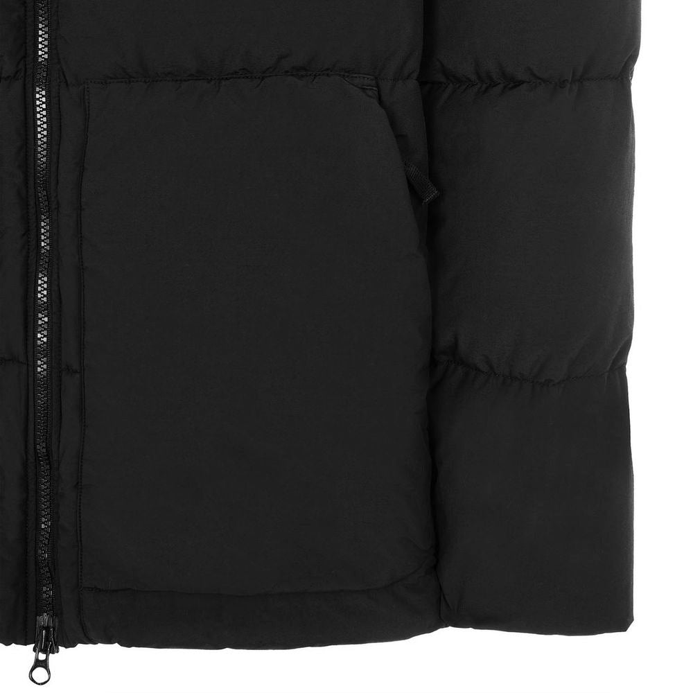Jaqueta de Nylon Preta Stone Island
