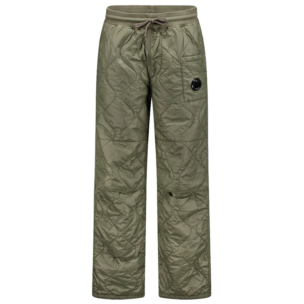 Calça Jeans e Calça de Nylon Verde da CP Company