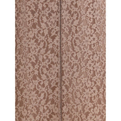 Vestido midi de renda Fendi