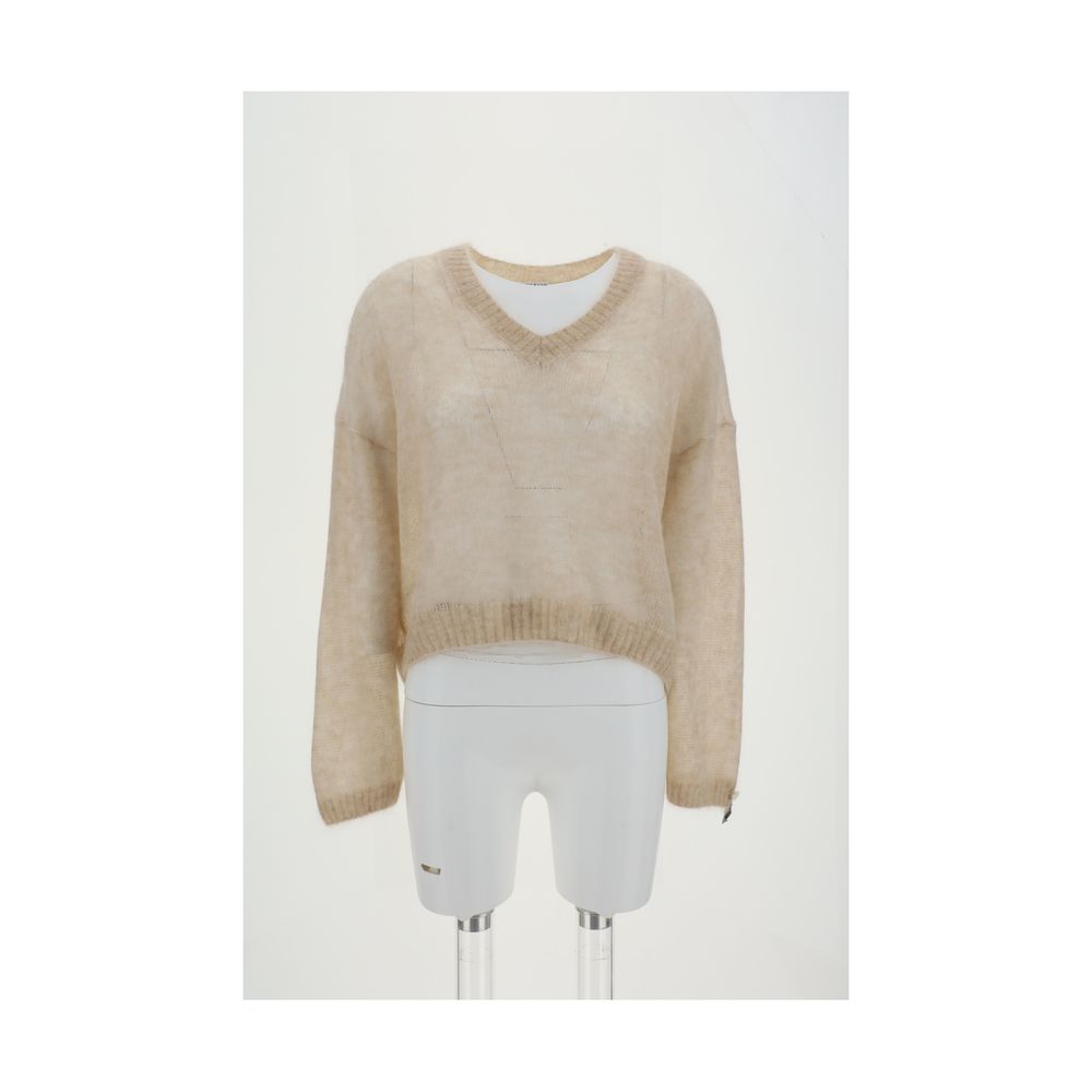 Suéter de lã mohair Brunello Cucinelli