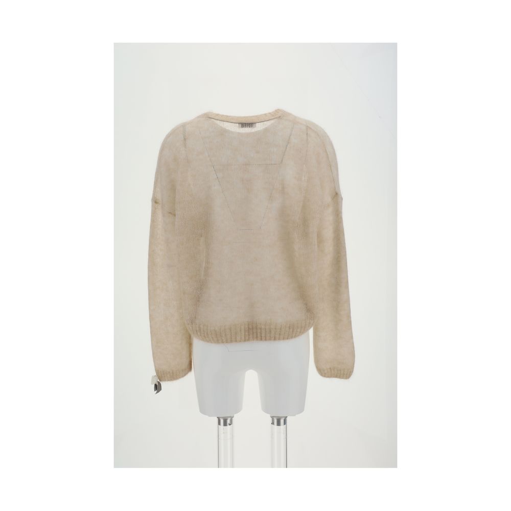 Suéter de lã mohair Brunello Cucinelli