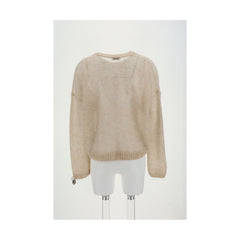 Suéter de lã mohair Brunello Cucinelli